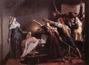 Weerts Jean Joseph l'Assassinat de Marat France oil painting artist